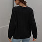 Cable-Knit Button Front Cardigan