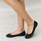 Forever Link Rhinestone Ballet Flats in Black