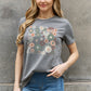 Simply Love Full Size Flower Graphic Cotton Tee