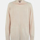 Turtleneck Raglan Sleeve Rib-Knit Dress with Pockets