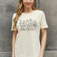 Simply Love GROW POSITIVITY Graphic Cotton Tee