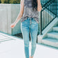 Tie-Dye Round Neck Tank