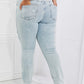 Judy Blue Tiana Full Size High Waisted Distressed Skinny Jeans