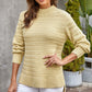 Crewneck High-Low Sweater
