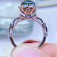 1 Carat Moissanite 925 Sterling Silver Ring
