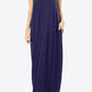 Floral Spaghetti Strap Maxi Dress with Pockets