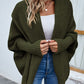 Dolman Sleeve Open Front Cardigan