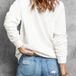 LET'S GO GIRLS Graphic Round Neck Sweatshirt