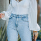 Tied Balloon Sleeve Bodysuit