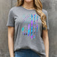 Simply Love Full Size NEVER GIVE UP Graphic Cotton Tee
