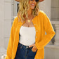 Button-Up Round Neck Cardigan