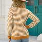 Cozy for Keeps Two-Tone Ribbed Trim Sweater
