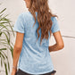 Leopard Color Block Short Sleeve T-Shirt