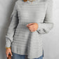 Crewneck High-Low Sweater