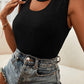 Cutout Sleeveless Top