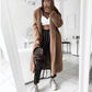 Amazing Autumn Winter Coat - Women Casual Loose Solid Long Teddy Coat - Plus Size Thick Faux Fur Jackets Coats (TB8A)(F23)
