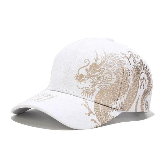 New Design Style Dragon Design Pattern Baseball Cap 100 Cotton Outdoor Caps 2U102