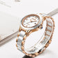 Fashion Women's Ceramic Wrist Watch, Dress Watches,  Stainless Steel, Waterproof