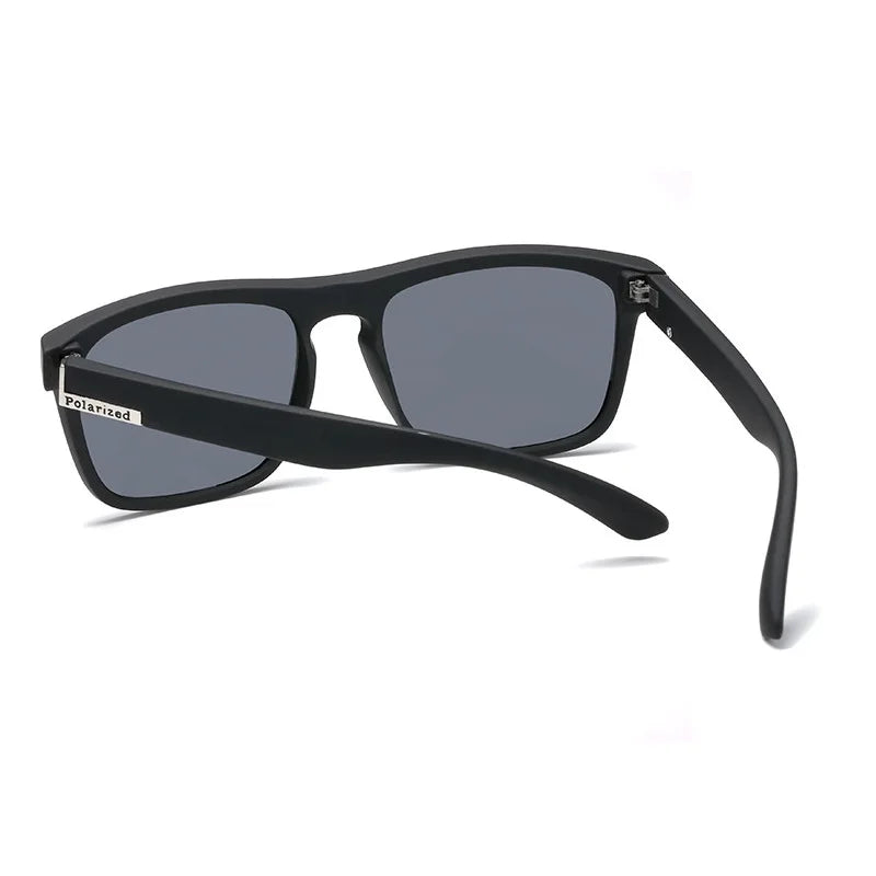 Fashion Vintage Polarized Sunglasses Men Women Driving Fishing Men'S Square Sun Glasses Travel Shades For Man Hiking Anti-Glare