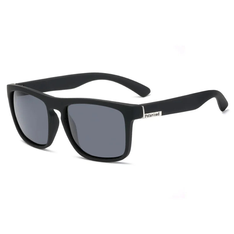 Fashion Vintage Polarized Sunglasses Men Women Driving Fishing Men'S Square Sun Glasses Travel Shades For Man Hiking Anti-Glare
