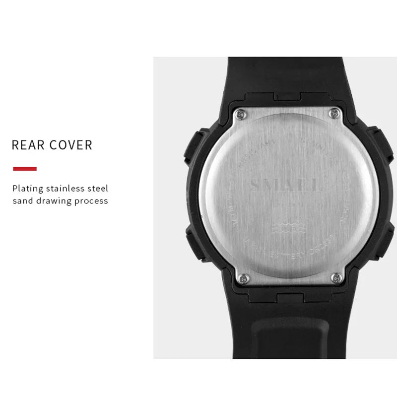 SMAEL Digital Wrist watches men Sport LED Display Electronic Clock Male Alarm Clocks Chronograph fanshion Watch Hombre Man 1703