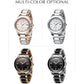 Fashion Women's Ceramic Wrist Watch, Dress Watches,  Stainless Steel, Waterproof