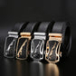 New Men's Belts Pu Leather Alloy Automatic Buckle Belt Business Casual Designer Male Waist Band Fashion Luxury High Quality Belt