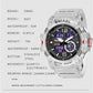 Military Watch Quartz Wristwatches Sport 50M Waterproof Alarm Clock Light Analog Digital Male Clocks 8007 Mens Watches Digital