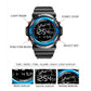 Sport Watch Men Digitak Clock SMAEL Mens Wristwatches LED Alarm Clocks Male Army Green Bracelet 1426  Waterproof Watches Digital