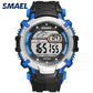 Mens Led Watches SMAEL Digital Clock Alarm Waterproof Led Sport Male Clock Wristwatches 1620 Top Brand Luxury Sports Watches Men