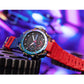 Quartz Watch For Men SMAEL Wristwatches Watcholorful Red Bracelet 50M Waterproof Alarm Clock Analog Digitals 8060 Sport Watches