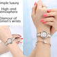 Fashion Women's Ceramic Wrist Watch, Dress Watches,  Stainless Steel, Waterproof