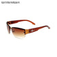 Fashion Men's Vintage Sunglasses Women's Driving Rimless Designer Sunglasses Gradient Lens Sun Glasses Frameless Eyewear UV400