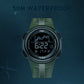 SMAEL Digital Wrist watches men Sport LED Display Electronic Clock Male Alarm Clocks Chronograph fanshion Watch Hombre Man 1703