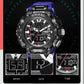 Military Watch Sport Waterproof 50M Stopwatch Analog Digital Wristwatches Week Display Alarm Clock 8053 Digital Watches Mens