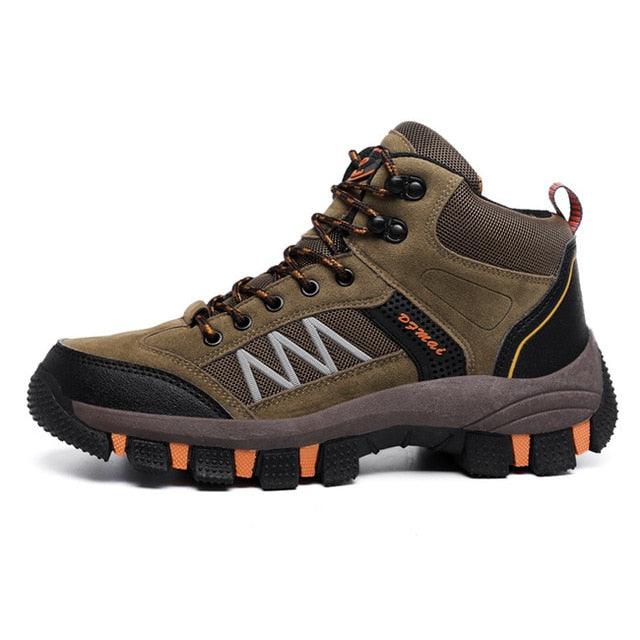 Men's Boots - Leather Outdoor Non-slip Men Ankle Boots - Classic Comfortable Men's Footwear (MSB2)(MSF6)(MSB5)(F13)