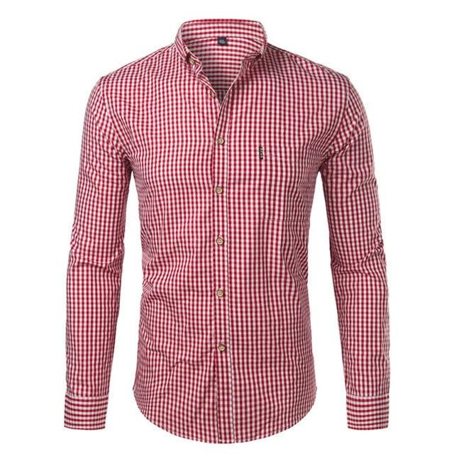 Trending Plaid Cotton Casual Slim Fit Long Sleeve Button Down Dress Sh Deals DejaVu Trending Plaid Cotton Casual Slim Fit Long Sleeve Button Down Dress Sh Deals DejaVu