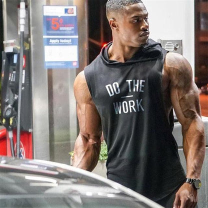 Stringer Hoodies Sporting Fitness Brand Tank Top Mens Gyms Clothing Cotton Pullover Hoody Tm7