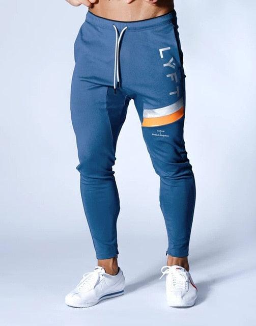 Mens Sweatpants Fitness Bodybuilding Pants Casual Print Mens Joggers Pants Tg4