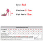 Liyke High Quality Crystal Diamond Pointed Toe Stiletto Heels Wedding Prom Shoes Fashion Buckle Strap Women Pumps Sandal Size 42