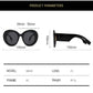 ZLY 2023 New Fashion Round Sunglasses Women Men Luxury Brand Designer Gradients Lens PC Frame Vintage Trending Products UV400