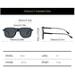 ZLY 2024 New Fashion Square Sunglasses Men Women Luxury Gradients Lens Alloy Metal Frame Quality Casual Unisex Sun Glasses UV400