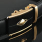 Luxury Men's Belt High Quality Genuine Leather Belts Male Metal Automatic Buckle Belts Famous Fashion Business Men's Waist Band