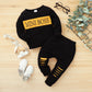 Newborn 0-2Y Baby Boy Suit 2PCSClothes Print Long Sleeve T-shirt Top + Long Pant Set Sport Casual Spring Outfit Clothing