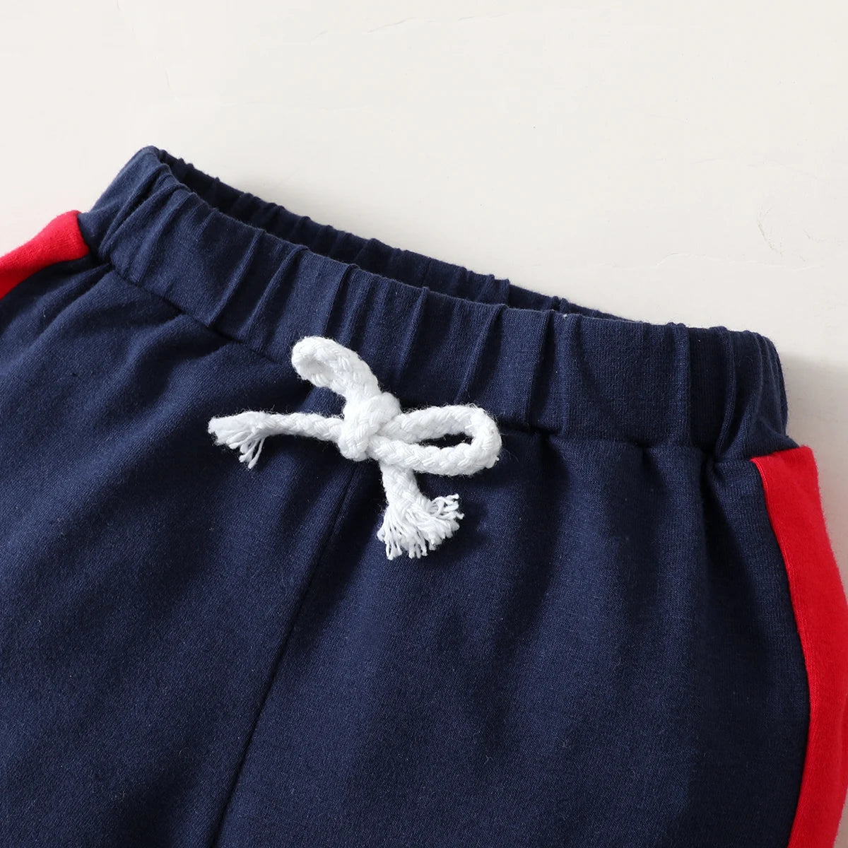 Summer Fashion Sport 2PCS Outfit , 3-24 Months Baby Boys Clothes Set - Short Sleeve Letter Top Bodysuit +Shorts Toddler Boy