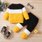 T-shirt Top + Long Pant Set Sport Casual Autumn Outfit Clothing; Newborn 0-2 Years Baby Boy Suit 2PCS Clothes Print Long Sleeve