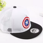 New Summer Baseball Cap Cartoon Captain America Snapback Cap (D17)(MA3)