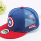 New Summer Baseball Cap Cartoon Captain America Snapback Cap (D17)(MA3)
