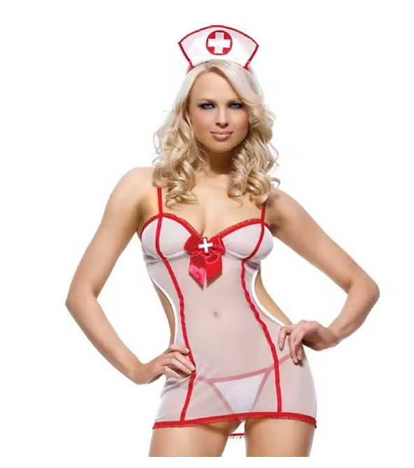 Trending Hot Sexy Lace Maid Servant Costume Set - French Women'S Lingerie Babydoll