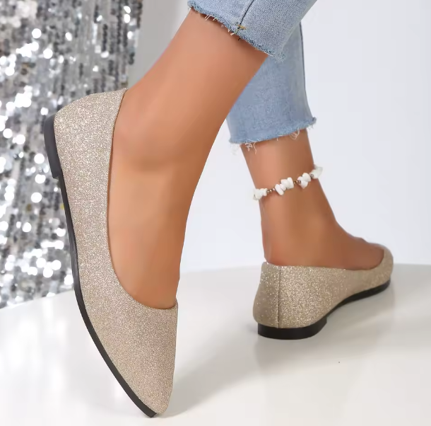 Forever Link Sparkle In Your Step Rhinestone Flat in Silver